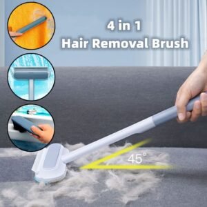 4-in-1 Pet Hair Remover & Screen Cleaning Brush | Dogplify