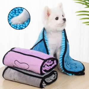 Microfiber Quick-Dry Dog Bath Towel | Dogplify
